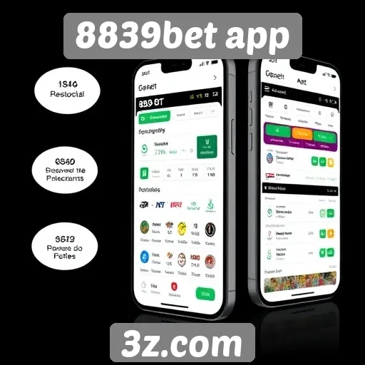 Funcionamento e usabilidade do 8839bet app