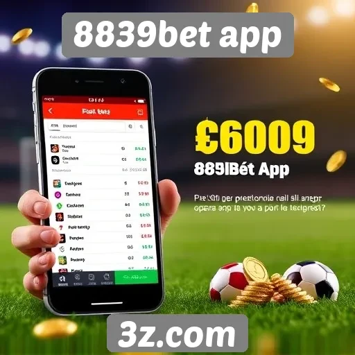 Promoções e bônus disponíveis no 8839bet app