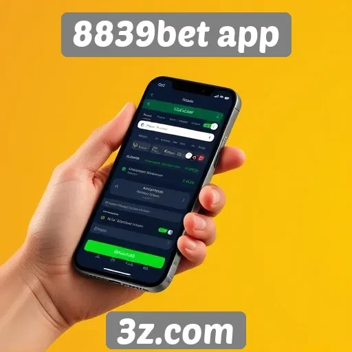 Experiência do usuário no 8839bet app