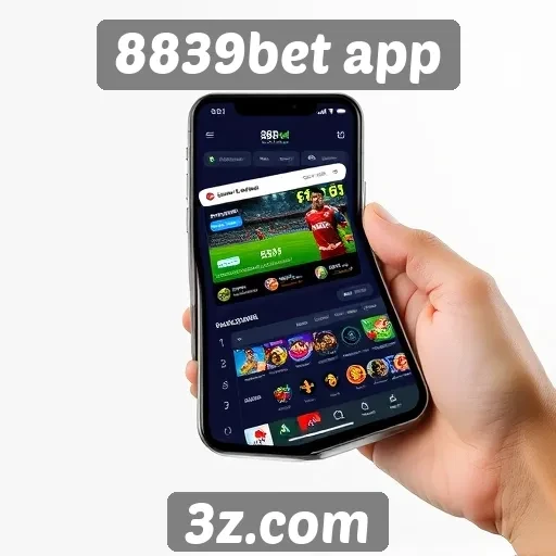 Interface do 8839bet app é intuitiva e acessível